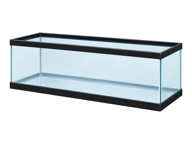 Standard 20 gallon long glass tank