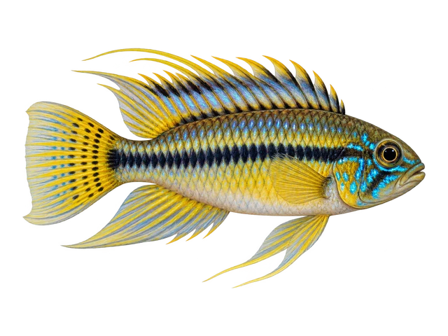 Agassiz's Dwarf Cichlid
