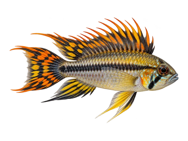 Cockatoo Dwarf Cichlid