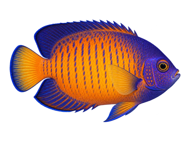 Coral Beauty Angelfish