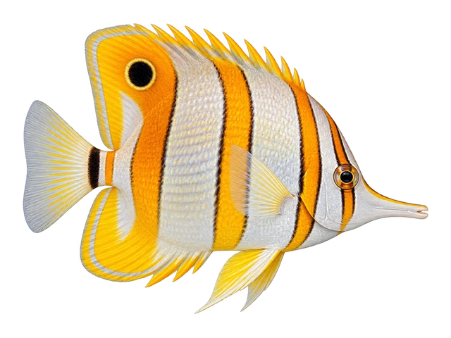 Copperband Butterflyfish
