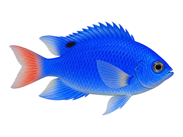 Blue Devil Damselfish
