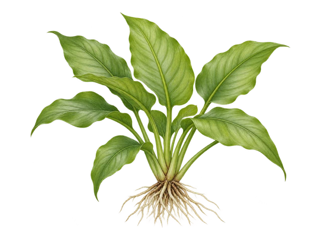 Cryptocoryne Pontederiifolia