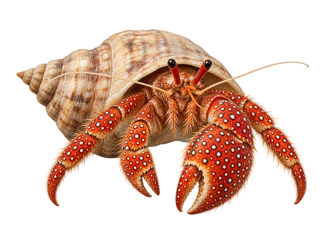 White Spotted Hermit