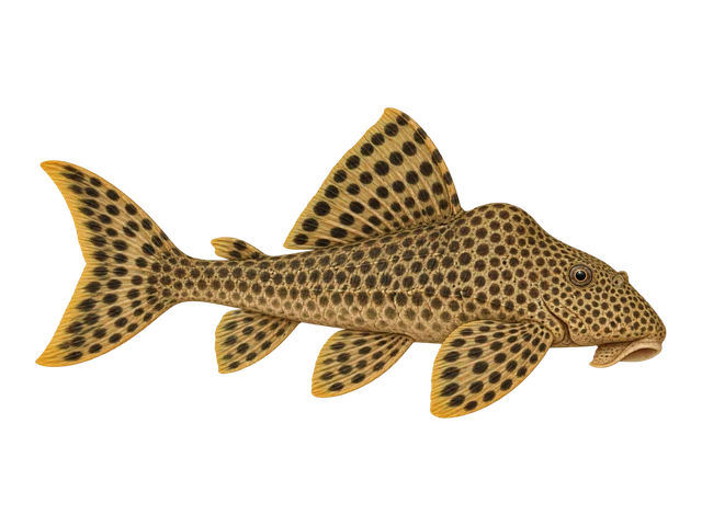 Spotted Humpbacked Pleco (L050)