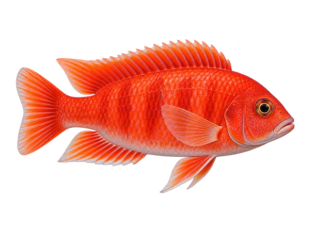 Red Zebra Cichlid