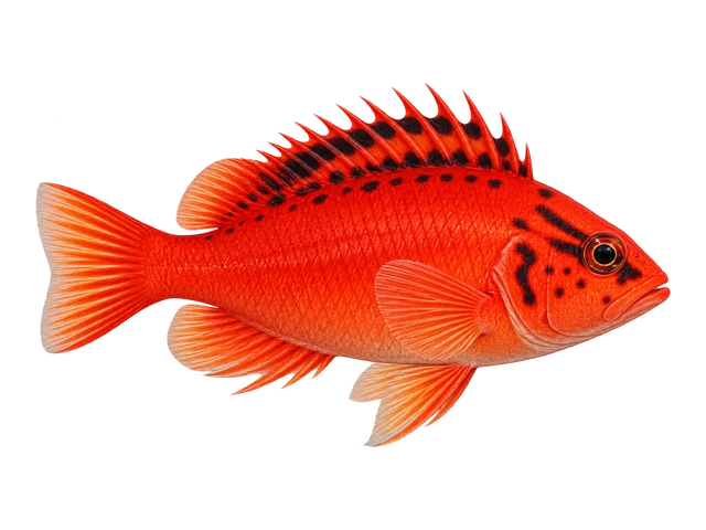 Flame Hawkfish