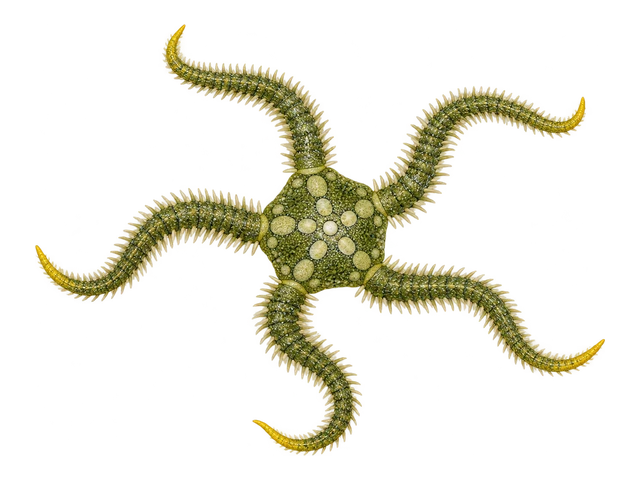 Green Brittle Star