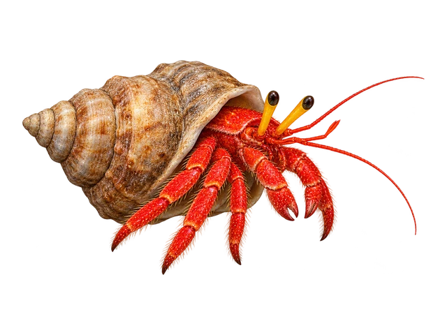 Scarlet Reef Hermit