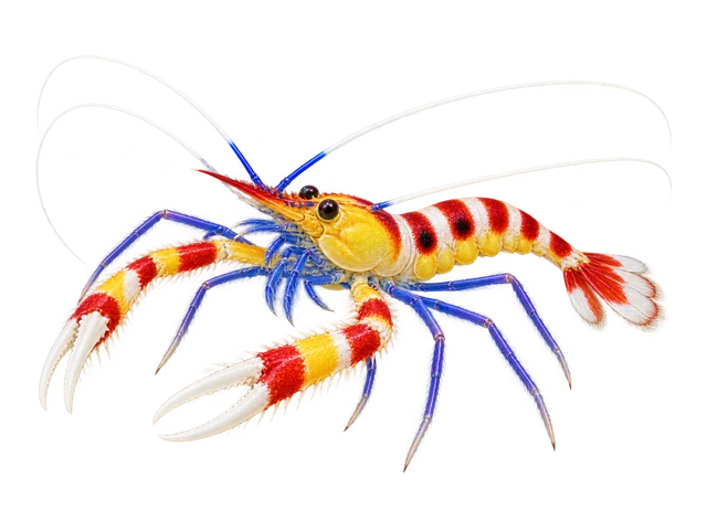 Yellow Banded Coral Shrimp