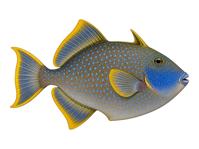Blue-throat Triggerfish